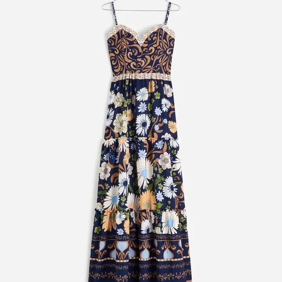 agua bendita blue and white dress Azure Soul Maxi Dress Blue Boho Printed Maxi Dress  Tonketti